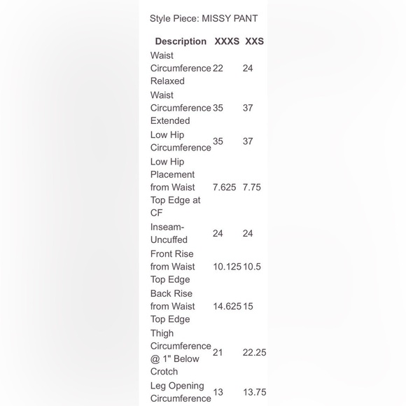 Quacker Factory French Terry pants with roll-up cuffs, XXS. Cotton. - Picture 7 of 7